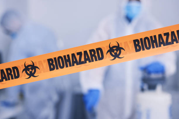 Professional Infectious Disease Decontamination technician working in Alice, TX